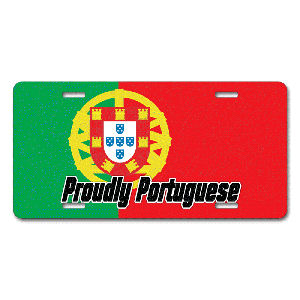 Portugal License Plate