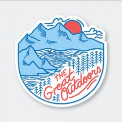 The Great Outdoors - Vinyl Sticker