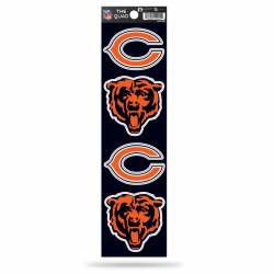 Chicago Bears - Set Of 4 Quad Sticker Sheet