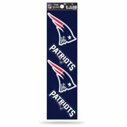 New England Patriots - Set Of 4 Quad Sticker Sheet