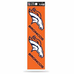 Denver Broncos - Set Of 4 Quad Sticker Sheet