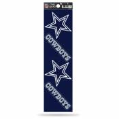 Dallas Cowboys - Set Of 4 Quad Sticker Sheet