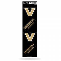 Vanderbilt University Commodores 2022 Logo - Set Of 4 Quad Sticker Sheet