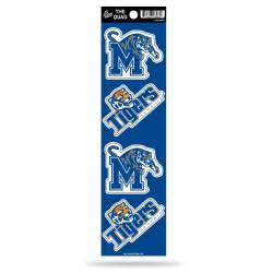 University Of Memphis Tigers 2021 Logo - Set Of 4 Quad Sticker Sheet