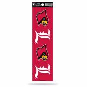 University Of Louisville Cardinals - Set Of 4 Quad Sticker Sheet