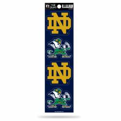 University Of Notre Dame Fighting Irish - Set Of 4 Quad Sticker Sheet
