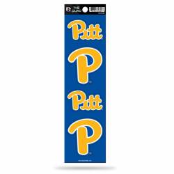 University Of Pittsburgh Panthers - Set Of 4 Quad Sticker Sheet