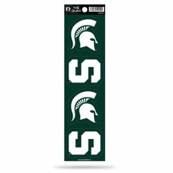 Michigan State University Spartans - Set Of 4 Quad Sticker Sheet