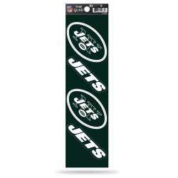 New York Jets 1998-2018 Logo - Set Of 4 Quad Sticker Sheet