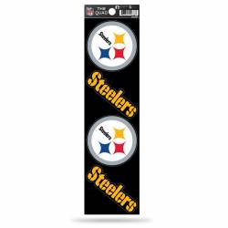 Pittsburgh Steelers - Set Of 4 Quad Sticker Sheet