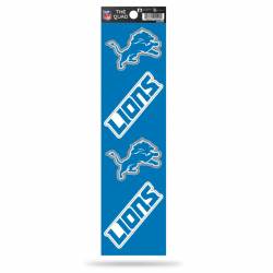 Detroit Lions - Set Of 4 Quad Sticker Sheet