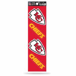 Kansas City Chiefs - Set Of 4 Quad Sticker Sheet