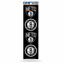 Brooklyn Nets - Set Of 4 Quad Sticker Sheet