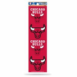 Chicago Bulls - Set Of 4 Quad Sticker Sheet