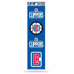 Los Angeles Clippers - Set Of 4 Quad Sticker Sheet