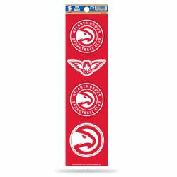 Atlanta Hawks - Set Of 4 Quad Sticker Sheet