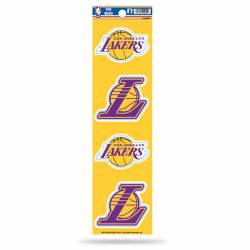 Los Angeles Lakers - Set Of 4 Quad Sticker Sheet