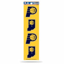 Indiana Pacers - Set Of 4 Quad Sticker Sheet