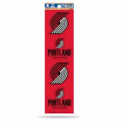 Portland Trail Blazers - Set Of 4 Quad Sticker Sheet