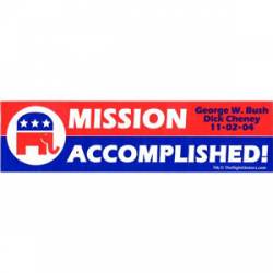 Mission Accomplished - Sticker