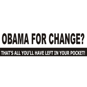 Anti Barack Obama - Sticker