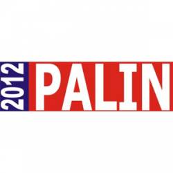 Palin 2012 - Bumper Sticker