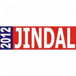 Jindal 2012 - Bumper Sticker