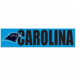 Carolina Panthers Location - 3x12 Bumper Sticker