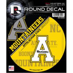Appalachian State University Mountaineers - Round Sticker