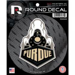 Purdue University Boilermakers - Round Sticker