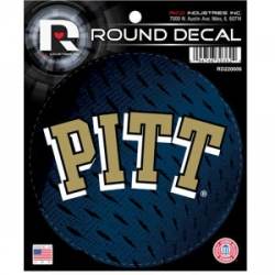 University Of Pittsburgh Panthers - Round Sticker