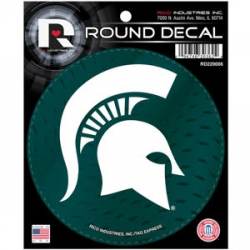 Michigan State University Spartans - Round Sticker