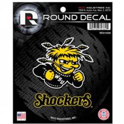 Wichita State University Shockers - Round Sticker