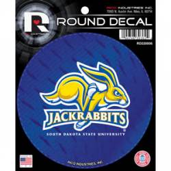 South Dakota State University Jackrabbits - Round Sticker