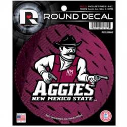 New Mexico State University Aggies - Round Sticker