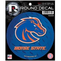 Boise State University Broncos - Round Sticker
