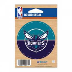 Charlotte Hornets - 3x3 Round Vinyl Sticker
