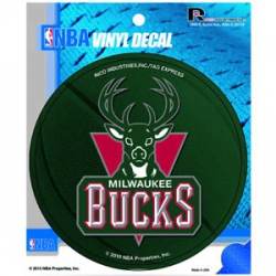 Milwaukee Bucks 2006-2015 Logo - Round Sticker