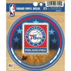 Philadelphia 76ers - Round Sticker