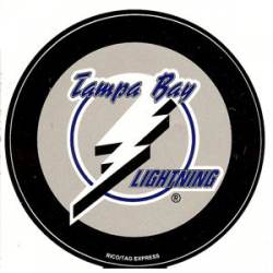 Tampa Bay Lightning Old Logo - Round Sticker