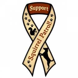 Support Squirrel Patrol - Ribbon Magnet