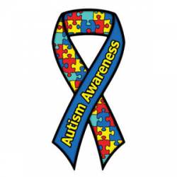 Autism Awareness - Ribbon Magnet