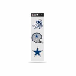 Dallas Cowboys Retro Vintage Logo - Sheet Of 3 Triple Spirit Stickers