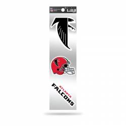 Atlanta Falcons - Sheet Of 3 Triple Spirit Stickers