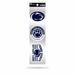 Penn State University Nittany Lions Logo - Sheet Of 3 Triple Spirit Stickers