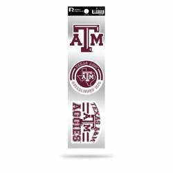 Texas A&M University Aggies Logo - Sheet Of 3 Triple Spirit Stickers