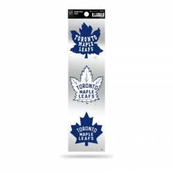 Toronto Maple Leafs Retro Vintage Logo - Sheet Of 3 Triple Spirit Stickers