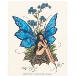 Amy Brown Forget Me Not - Vinyl Sticker