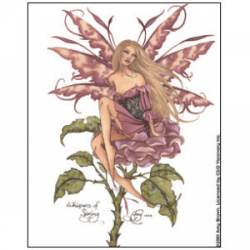 Amy Brown Whispers Of Spring - Vinyl Sticker
