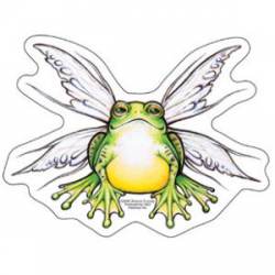 Shanna Trumbly Frog Fairy - Vinyl Sticker